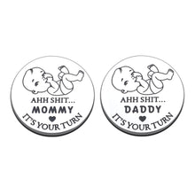 Load image into Gallery viewer, Funny Baby Gifts from New Dad Mom Christmas Gifts for Dad Mom to Be Pregnancy Gifts Stocking Stuffers for First Time Moms Daddy Mummy Baby Shower Announcement New Parents Fathers Day Gift for Husband