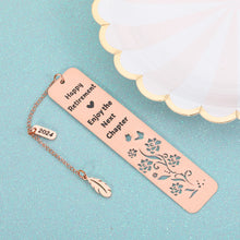 Load image into Gallery viewer, Retirement Gifts for Women Men 2024 Happy Retirement Bookmarks Teacher Retirement Gifts Employee Appreciation Gifts for Coworkers Boss Friends Coworkers Leaving Going Away Gifts for Retired Colleagues