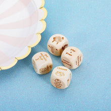 Load image into Gallery viewer, Funny Date Night Gifts for Couples Boyfriend Husband Food Cube Game, Take Out Funny Anniversary Wooden Gifts for Him Her, What to Watch Decision for Movie Dice, Romantic Wood Couple Date Night Ideas