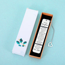 Load image into Gallery viewer, Inspirational Christmas Birthday Gifts Bookmark for Girls Daughter Kids from Mom Mum Srocking Stuffers for Teens Girls Daughter Kids Wedding Valentines Graduation Gifts for Girls Adult Daughter Women