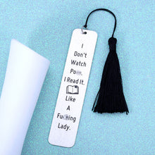 Load image into Gallery viewer, Funny Bookmark for Women Bookish Bookworm Birthday Spicy Gifts for Women Book Lovers Book Marks for Women Spicy Reader Friends Christmas Gifts for Nerd Readers Book Club Gifts for Besties Girlfriend
