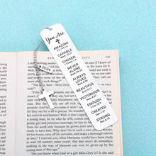 Load image into Gallery viewer, Religious Christian Gifts Bookmark for Women Girls Baptism Gifts for Teen Girls Teenage Graduation Birthday Gifts for Her First Communion Gift for Girls Stocking Stuffers for Teens Girls Boy Christmas