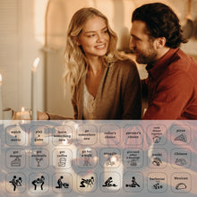 Load image into Gallery viewer, Funny Date Night Gifts for Couples Boyfriend Husband Food Cube Game, Take Out Funny Anniversary Wooden Gifts for Him Her, What to Watch Decision for Movie Dice, Romantic Wood Couple Date Night Ideas