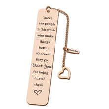 Load image into Gallery viewer, Appreciation Bookmark Gifts for Boss Lady Friends Work Besties Coworker Leaving Going Away Gifts for Women Mom Friendship Gifts for Women Friends Birthday Christmas Gifts for Friends Grandmom Female
