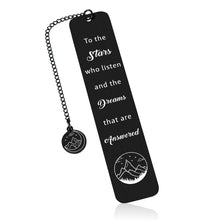 Load image into Gallery viewer, Inspirational Gifts Bookmark for Women Men Bookish Acotar Merchandise Book Lover Gifts for Fans Readers Friends Book Accessories Adult Bookmark Reading Birthday Christmas Gifts for Girls Boys Readers