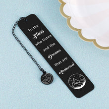 Load image into Gallery viewer, Inspirational Gifts Bookmark for Women Men Bookish Acotar Merchandise Book Lover Gifts for Fans Readers Friends Book Accessories Adult Bookmark Reading Birthday Christmas Gifts for Girls Boys Readers