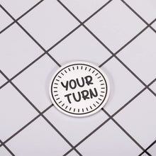 Load image into Gallery viewer, Couple Decision Coin You and My Funny Flip Coin Who's Turn Flip to Decide Round Adult Novelty Gift New Baby Gift for Parents Doubled Sided Flipping Challenge Coin Maker Collectors