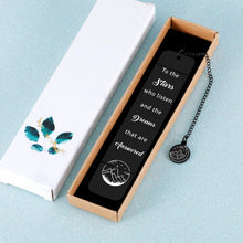 Load image into Gallery viewer, Inspirational Gifts Bookmark for Women Men Bookish Acotar Merchandise Book Lover Gifts for Fans Readers Friends Book Accessories Adult Bookmark Reading Birthday Christmas Gifts for Girls Boys Readers