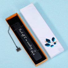 Load image into Gallery viewer, Funny Bookmarks for Book Lovers Daughter Funny Reader Gifts for Women Men Reading Gifts for Book Lover Writers Friends Graduation 2023 Gifts for Seniors Her Him Inspirational Gifts for Teen Girls Boys