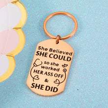 Load image into Gallery viewer, Inspirational Nurse Gifts Keychain for Women Female Nursing Medical Student Graduation Gifts for Nurse RN LPN Practitioner Nurse’s Day Thank You Gift Birthday Appreciation Christmas Gifts Jewelry Visit the NUBARKO Store