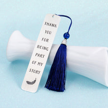 Load image into Gallery viewer, Inspirational Bookmark Gifts with Tassel for Women Men Graduation Birthday Appreciation Christmas Gift for Teacher Students Classmates Book Lovers Back to School Going Away Present for Him Her