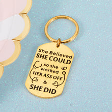 Load image into Gallery viewer, Inspirational Nurse Gifts Keychain for Women Female Nursing Medical Student Graduation Gifts for Nurse RN LPN Practitioner Nurse’s Day Thank You Gift Birthday Appreciation Christmas Gifts Jewelry