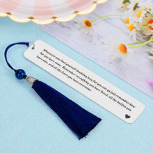 Load image into Gallery viewer, Inspirational Christmas Gift for Women Men Bookmark with Tassel for Book Lover Teacher Coworker Employee Appreciation Gifts for Teen Girls Kids to Best Friends Birthday Wedding