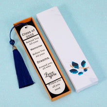 Load image into Gallery viewer, Inspirational Gifts Bookmark for Women Men 2022 Graduation Gift for Son Daughter from Dad Mom Book Lover Gift for Students Classmates from Teachers Birthday Christmas Gift for Him Her