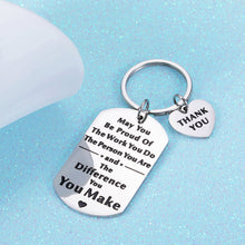 Load image into Gallery viewer, Coworkers Christmas Gift Ideas Keychain Thank You Going Away Gift for Office Colleague Teacher Boss Coach Goodbye Farewell Retirement Gifts for Women Men