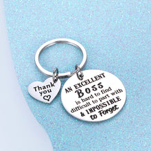 Load image into Gallery viewer, Boss Gifts Keychain for Christmas Men Women Appreciation Coworker Leader Mentor Coach Supervisor Retirement Manager Nurse Thank You Leaving Going Away Gifts Stocking Stuffer