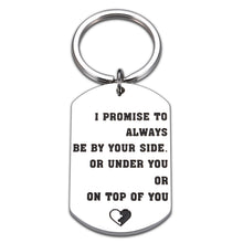 Load image into Gallery viewer, Boyfriend Girlfriend Birthday Gifts Sweet Keychain Gift for Husband Wife Wedding Anniversary Valentines Day Keyring for Hubby Fiance Fiancée Soulmate Lover Stocking Stuffer for Him Her Women Men