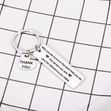 Load image into Gallery viewer, Coworker Thank You Gift Keychain for Women Men Colleague Boss Teacher Coach Retirement Gifts for Mentor Leader Nurse Doctor Employee Leaving Gift Birthday Christmas Going Away Keyring for Her Him
