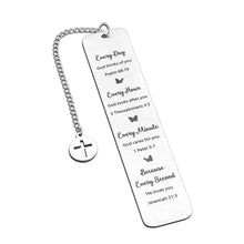 Load image into Gallery viewer, Stocking Stuffers for Teens Girls Inspirational Gifts for Women Men Christmas Gifts for Son Daughter Girlfriend First Communion Christening Bookmark Gifts for Goddaughter Godson Gift for Friends Her