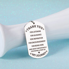 Load image into Gallery viewer, Boss Appreciation Keychain Gifts for Mentor Leader Supervisor Retirement Farewell Goodbye Going Away Gifts for Coworker Colleague Thank You Retirement Leaving Gifts for Teacher Coach Women Men
