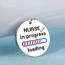 Load image into Gallery viewer, NUBARKO Nurse Gifts for Her, Medical Students 2022 Graduation Gifts, New Nurse Intern Registered Nurse Women Gift in Bulk, Nurse Week Christmas Birthday Keychain for Nurse-to-be Friends LPN RN Nurses