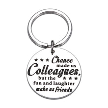 Load image into Gallery viewer, Coworker Appreciation Gifts Retirement Keychain for Women Men Colleague Boss Teacher Coach Birthday Leaving Going Away Farewell Keyring for Her Him Mentor Leader Best Friend