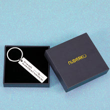 Load image into Gallery viewer, Drive Safe Keychain for Boyfriend Valentines Day Anniversary Birthday Gifts for Men Husband Fiance Drive Safe Keychain Novelty Gifts for Best Friend Son Daughter Christmas Stocking Stuffer Fathers Day