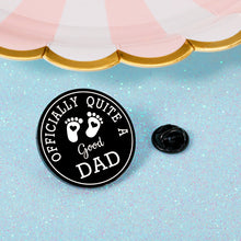 Load image into Gallery viewer, Dad Gift from Daughter Son, New Dad First Time Dad Birthday Gift from Teen Boys Girls, Father's Day Christmas Wedding Gift for Daddy Papa Father, Praise Pin for Stepdad Best Father, Thank You Pin