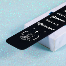 Load image into Gallery viewer, Inspirational Bookmark Gift for Women Men A Court of Thorns and Roses Merchandise Book Mark for Acotar Fans Book Lovers Reader Birthday Christmas Nice Gift for Female Male Friends 1 PCS Double-Sided