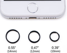 Load image into Gallery viewer, NUBARKO Titanium Split Key Ring for Connecting Necklaces, Tags, Keys, Earrings, Jewelry and Small Pendants (Pack of 1000, 0.55inch/ 14mm)