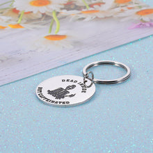 Load image into Gallery viewer, Funny Keychain Gifts for Women Coffee Addict Mom Bun Skull Coffee Office Gifts for Best Friend Coworker Valentines Day Christmas Birthday Gifts for Coffee Lovers Dead Inside But Caffeinated