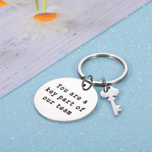 Load image into Gallery viewer, Employee Appreciation Gift Keychain for Women Men Coworkers Leaving Going Away Gift for Colleague Boss Office Goodbye Farewell for Leader Social Worker Teacher Coach