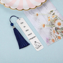 Load image into Gallery viewer, Inspirational Bookmark Gifts with Tassel for Women Men Graduation Birthday Christmas Gift for Daughter Son from Dad Mom Book Lovers Class 2021 Bookmark for Student Her Him Teen Boy Girl