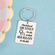 Load image into Gallery viewer, Inspirational Nurse Gifts for Women Female Nursing Medical Student Graduation Gifts Keychain for Nurse RN LPN Practitioner Nurse’s Day Thank You Gift Birthday Appreciation Christmas Gifts Jewelry