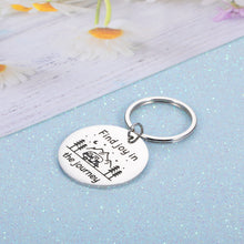 Load image into Gallery viewer, Camper Accessories Gifts for Travel Trailers Enjoy Retirement Keyring for Boss Teacher Coworker Gift Camping Lovers RV Travelers Charm for Men Women Birthday Graduation Gifts Friends Son Daughter