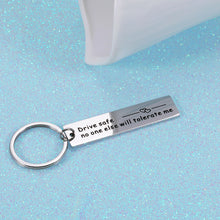 Load image into Gallery viewer, Drive Safe Keychain for Boyfriend Valentines Day Anniversary Birthday Gifts for Men Husband Fiance Drive Safe Keychain Novelty Gifts for Best Friend Son Daughter Christmas Stocking Stuffer Fathers Day