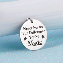 Load image into Gallery viewer, NUBARKO Coworker Leaving Gift Retirement Keychain for Women Men Colleague Boss Teacher Coach Retirement Appreciation Gifts for Mentor Leader Best Friend Birthday Christmas Going Away Keyring