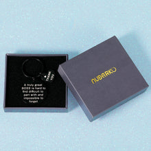 Load image into Gallery viewer, Boss Thank You Appreciation Gifts Keychain for Leader Mentor Manager Colleague Leaving Going Away Farewell Present Retirement Birthday Christmas Keyring for Women Men Boss Day Gift for Him Her