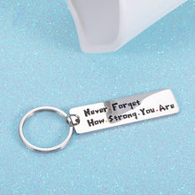 Load image into Gallery viewer, Inspirational Keychain Gift for Him Her Birthday Graduation Appreciation Gifts to Son Daughter from Mom Dad Keyring Present for Women Men Boy Girl Coworker Boss Classmates Friends Thanksgiving Christmas