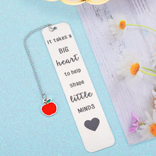 Load image into Gallery viewer, Teacher Gift for Coach Thank You Gift for Mentor Trainer Tutor 2022 Graduation Appreciation Teacher Bookmark from Students Christmas Nurse Appreciation Gift for Nurse Teacher Leader Medical Professor