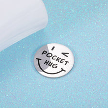 Load image into Gallery viewer, Pocket Hug Token Keepsake for Son from Mom Dad Isolation Lockdown Social Distancing Love Gift Miss You Note Inspirational Gifts for Him Men Teen Boy Double-Sided Birthday Christmas Gift