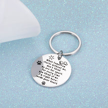 Load image into Gallery viewer, Pet Memorial Keychain for Dog Cat Owner Loss of Pet Memorial Gifts Pet Remembrance Jewelry Puppy Cat Sympathy Gift Dog Remembrance for Women Men Him Her Dog Lovers Stainless Steel Pet Loss Keyring