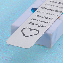Load image into Gallery viewer, Stocking Stuffers for Teens Girls Inspirational Gifts for Women Men Christmas Gifts for Son Daughter Girlfriend First Communion Christening Bookmark Gift for Goddaughter Godson Baptism Gift for Friend