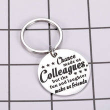 Load image into Gallery viewer, Coworker Appreciation Gifts Retirement Keychain for Women Men Colleague Boss Teacher Coach Birthday Leaving Going Away Farewell Keyring for Her Him Mentor Leader Best Friend