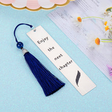 Load image into Gallery viewer, Inspirational Bookmark with Tassel 2021 Graduation Gifts for Him Her Daughter Son Boys Girls Birthday Christmas Gifts for Women Men High School Students Teacher Book Lover Bookworm Reader from Dad Mom