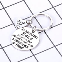 Load image into Gallery viewer, Boss Gifts Keychain for Christmas Men Women Appreciation Coworker Leader Mentor Coach Supervisor Retirement Manager Nurse Thank You Leaving Going Away Gifts Stocking Stuffer