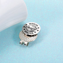 Load image into Gallery viewer, Appreciation Coworker Coach Golf Ball Marker Hat Clip Gift for Men Colleague Novelty Golf Gift for Golfer Boss Golf Lovers Christmas Birthday Thanksgiving for Office Friends Partner Golfing Tool