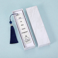 Load image into Gallery viewer, Inspirational Bookmark Gifts with Tassel for Women Men Graduation Birthday Christmas Gift for Daughter Son from Dad Mom Book Lovers Class 2021 Bookmark for Student Her Him Teen Boy Girl