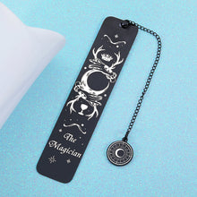 Load image into Gallery viewer, Tarot Bookmark for Booklover Women Men Gift Friend Christmas Gift for Bookworm Son Magician Bookmark for Astrology Lovers Tarot Lover Unique Gift for Girl Daughter Husband Wife Birthday Book Club Gift