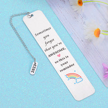 Load image into Gallery viewer, Christmas Gifts for Daughter Stocking Stuffers for Teens Son Inspirational Birthday Gift for Women Men Boys Girls Wife High School College Students Class of 2023 Graduation Bookmark Gift for Him Her
